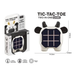Juego Tic Tac Toe 2 en 1 Vaca luz y sonido OCT-2025