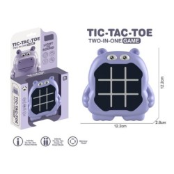 Juego Tic Tac Toe 2 en 1 Hippo luz y sonido OCT-2025