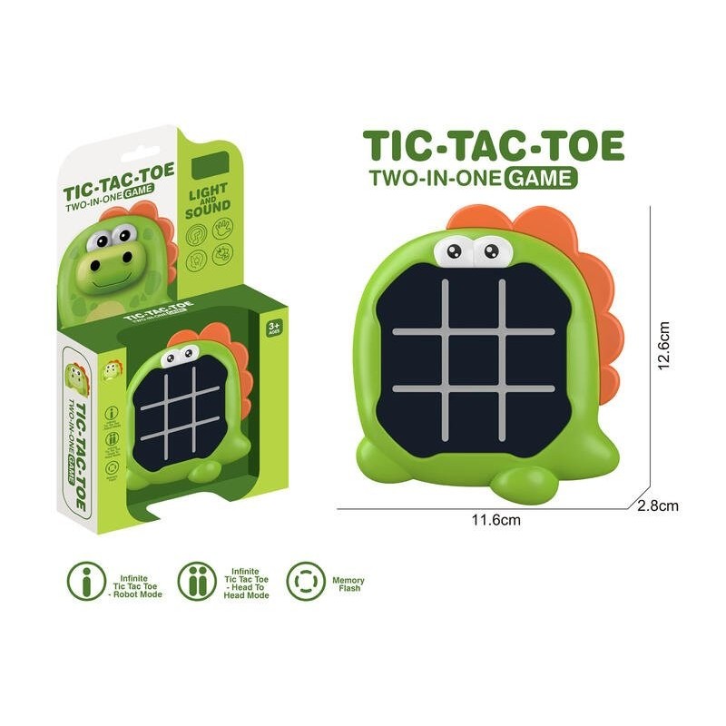 Juego Tic Tac Toe 2 en 1 Chicken luz y sonido OCT-2025 Juego Tic Tac Toe 2 en 1 Chicken luz y sonido OCT-2025