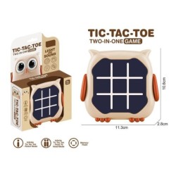 Juego Tic Tac Toe 2 en 1 OWL luz y sonido OCT-2025