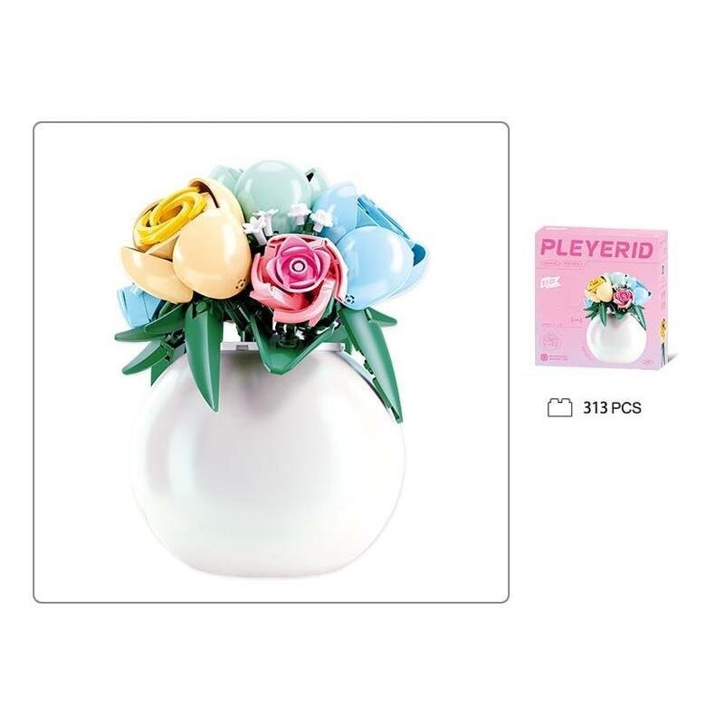 Bric set 313 piezas ramo Flores OCT-2025 Bric set 313 piezas ramo Flores OCT-2025