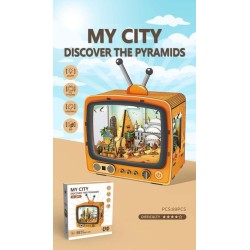Puzzle madera 89 piezas My City Pyramids OCT-2025