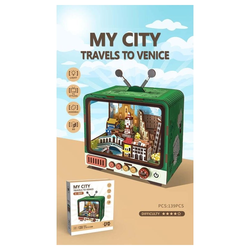 Puzzle madera 130 piezas My City Venezzia OCT-2025 Puzzle madera 130 piezas My City Venezzia OCT-2025