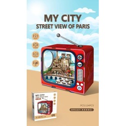 Puzzle madera 124 piezas My City Paris OCT-2025