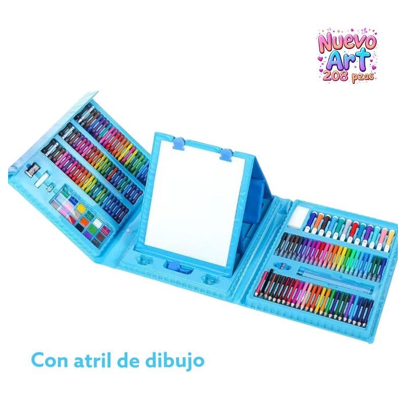 MEGA SET 208 PZAS.ATRIL DIBUJO AZUL OCT-2025 MEGA SET 208 PZAS.ATRIL DIBUJO AZUL OCT-2025