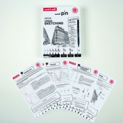 PIN SET 8P URBAN SKETCHING STARTER KIT - NO3 PIN SET 8P URBAN SKETCHING STARTER KIT - NO3