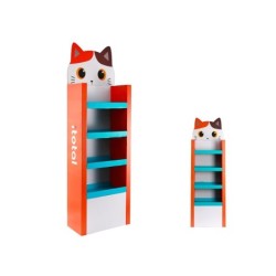 Expositor de suelo para estuches de silicona Expositor de suelo para estuches de silicona