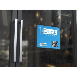 Vetrofania iDRINK Point Vetrofania iDRINK Point