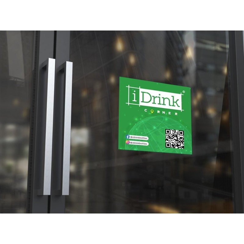 Vetrofania iDRINK Corner Vetrofania iDRINK Corner