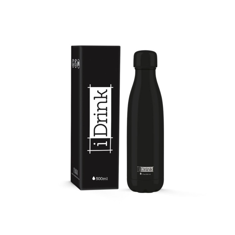Botella Térmica 500 ml negro Botella Térmica 500 ml negro