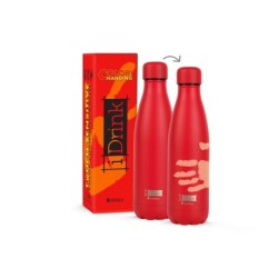 Botella Térmica 500 ml CHANGE COLOR rojo Botella Térmica 500 ml CHANGE COLOR rojo