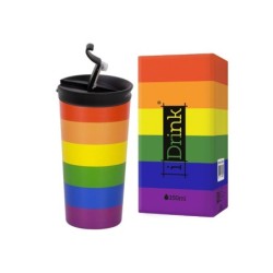 Taza de Viaje 350 ml LOVE IS LOVE Taza de Viaje 350 ml LOVE IS LOVE