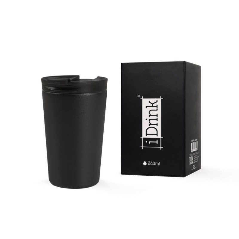 Taza de Viaje 260 ml negro Taza de Viaje 260 ml negro