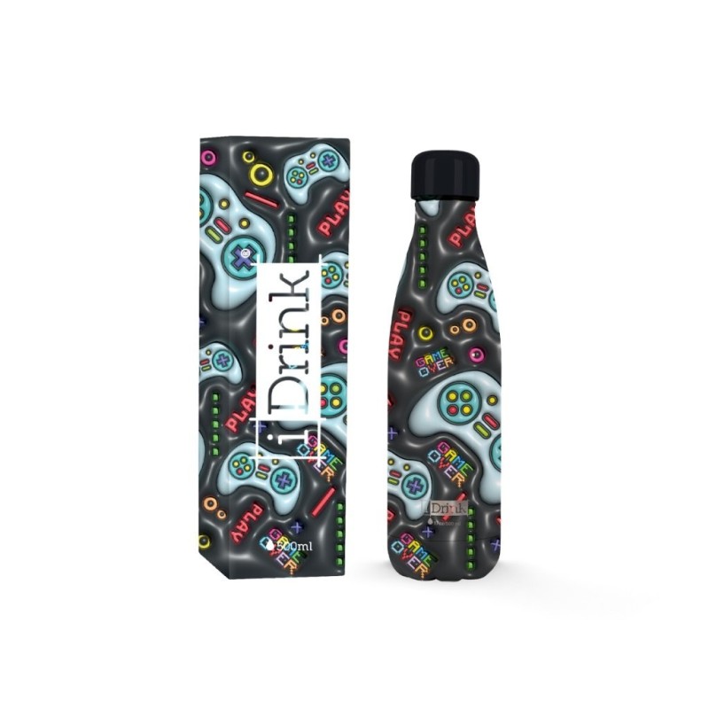 Botella Térmica 500 ml LET'S PLAY 3D Botella Térmica 500 ml LET'S PLAY 3D