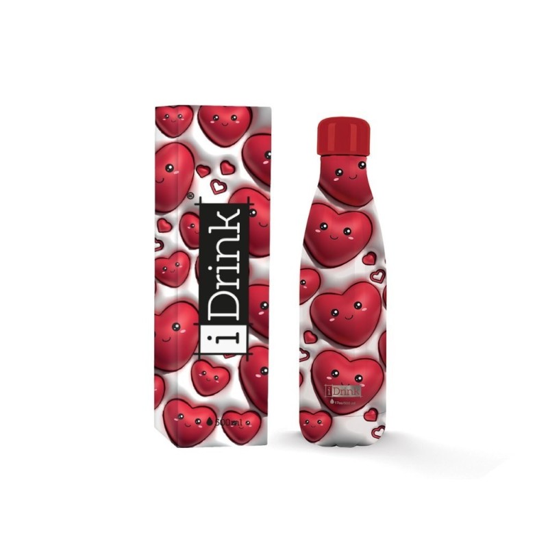 Botella Térmica 500 ml FOLLOW YOUR HEART 3D Botella Térmica 500 ml FOLLOW YOUR HEART 3D