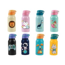 Botellas Térmicas kids 350 ml con tapa surtidas Botellas Térmicas kids 350 ml con tapa surtidas