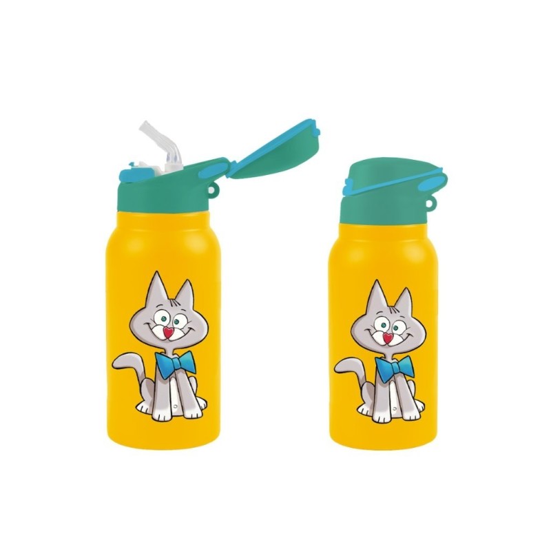 Botella Térmica 350 ml C THE CAT Kids con tapa Botella Térmica 350 ml C THE CAT Kids con tapa