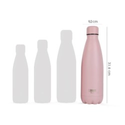 Botella Térmica 1000 ml rosa pastel Botella Térmica 1000 ml rosa pastel