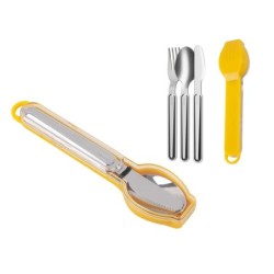 Cubiertos amarillos Cubiertos amarillos