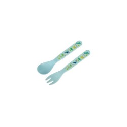 Cuchara y Tenedor RPET Kids DINO Cuchara y Tenedor RPET Kids DINO