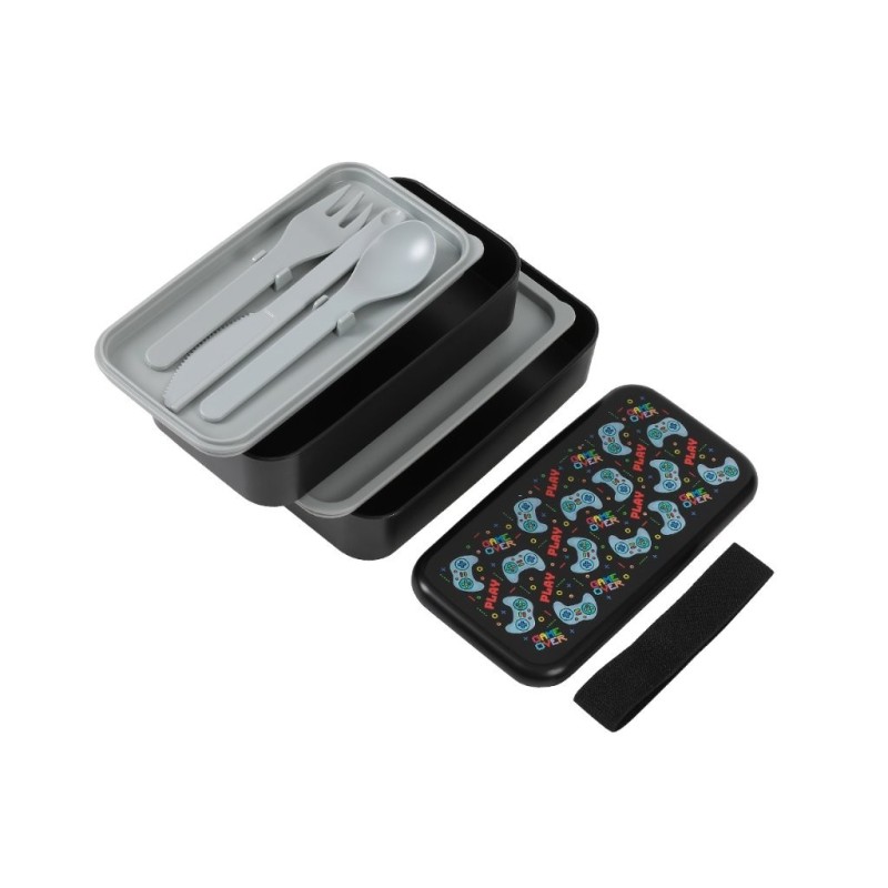 Caja de Almuerzo LET'S PLAY Caja de Almuerzo LET'S PLAY