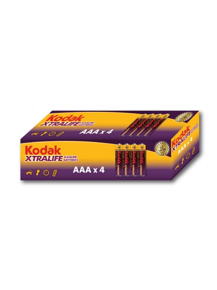 Pilas Kodak XTRALIFE AAA LR3(retráctil 4)