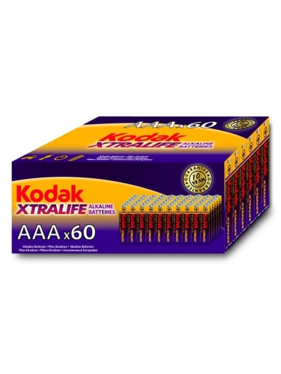 Pilas Kodak XTRALIFE AAA LR3 (60)