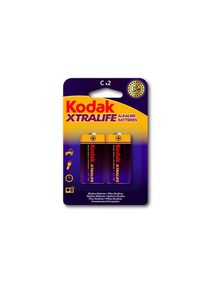 Pilas Kodak XTRALIFE C LR14 (2)