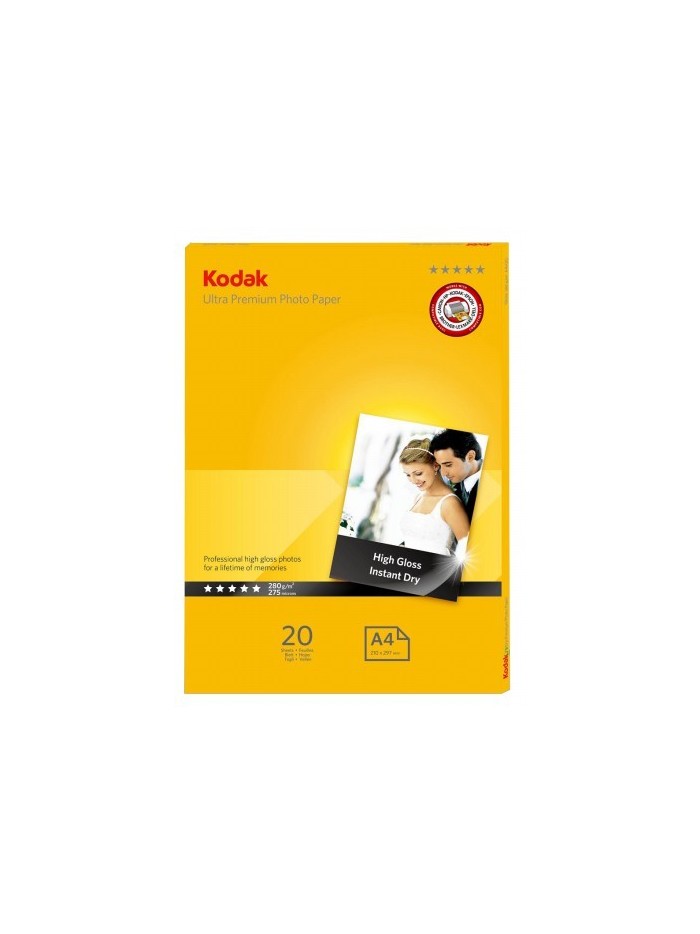 Kodak ULTRA brillo A4 280gsm (20 pack)