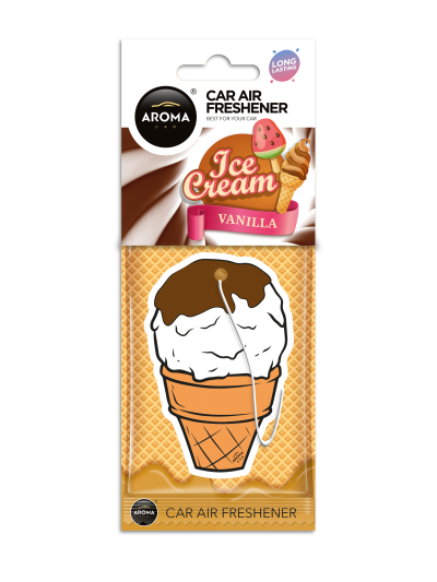 Celulosa AROMA CAR,Ice Cream Brown Vanilla