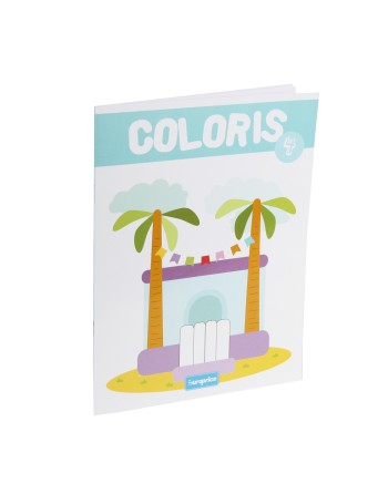 Coloris es una colección que te llevará a coger un lápiz de color para pintar dibujos súper divertidos.