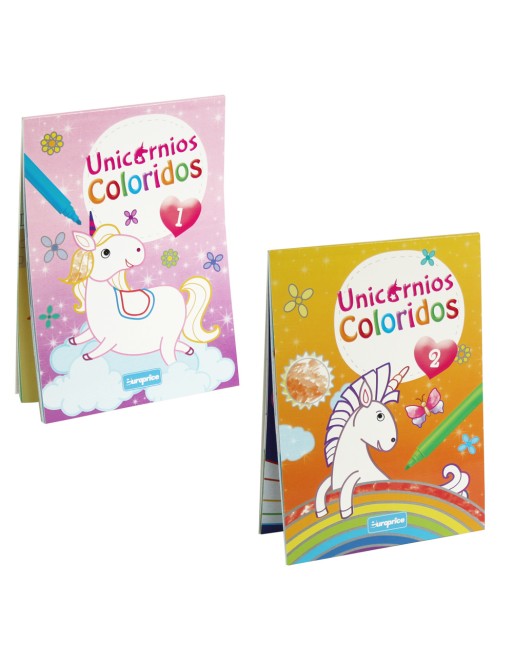 Te encantan los unicornios y sus increíbles aventuras?Así que no pierdas el tiempo y hazte con este libro para colorear.