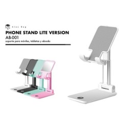 SOPORTE UNIVERSAL LITE PHONE STAND,4 COLORES 13,5 x 8,5 x 3,2 cm.