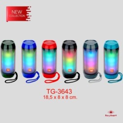 SPEAKER INALAMBRICO UNIV. MOD.RHYTHM 5.3 ,6 COL. 18,5 x 8 x 8 cm.