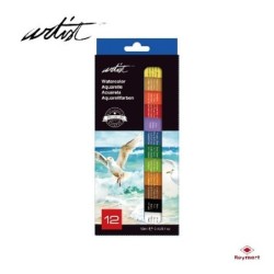 CAJA 12 TUBOS ARTIST ACUARELAS 12 ML 24,8 x 10,3 x 2 cm