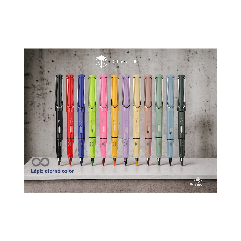 ESTUCHE 12 LAPICES INFINITOS COLOR 14,9 X 13,5 X 1,7 cm. ESTUCHE 12 LAPICES INFINITOS COLOR 14,9 X 13,5 X 1,7 cm.