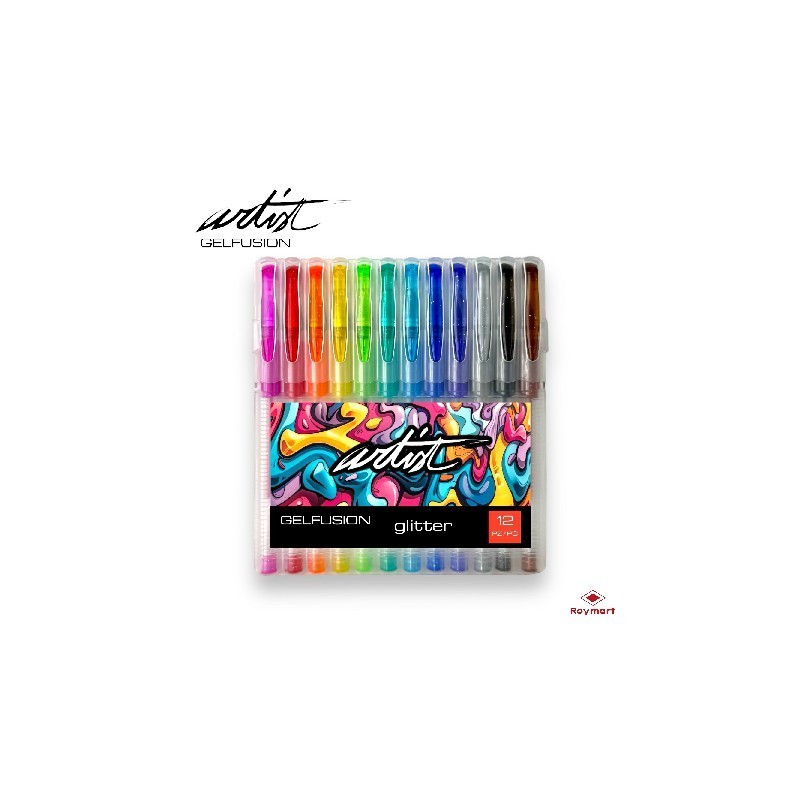 MALETA 12 BOLIS GEL GLITTER 14,1 x 15,3 x 1,6 cm MALETA 12 BOLIS GEL GLITTER 14,1 x 15,3 x 1,6 cm