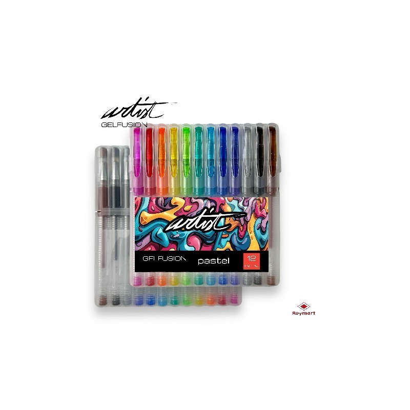 MALETA 12 BOLIS GEL PASTEL 14,1 x 15,3 x 1,6 cm MALETA 12 BOLIS GEL PASTEL 14,1 x 15,3 x 1,6 cm