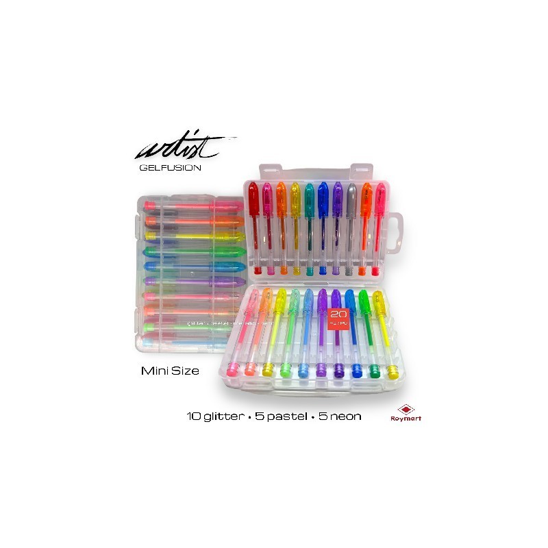 MALETA SUPER MINI 20 BOLIS GEL ,3 TINTAS 13,2 x 9,5 x 2,84 cm MALETA SUPER MINI 20 BOLIS GEL ,3 TINTAS 13,2 x 9,5 x 2,84 cm