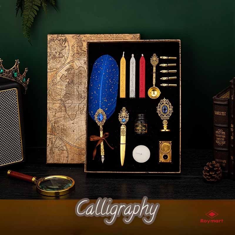 SET PLUMA ARTIST CALLIGRAPHY LUXURY COMPLET,4 COL. 28,50 x 21 x 4 cm SET PLUMA ARTIST CALLIGRAPHY LUXURY COMPLET,4 COL. 28,50 x 21 x 4 cm