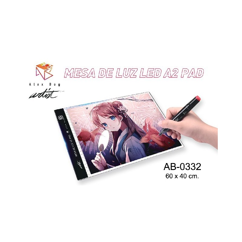 MESA LUZ LED A2 PAD ARTIST 60 x 40 cm. MESA LUZ LED A2 PAD ARTIST 60 x 40 cm.
