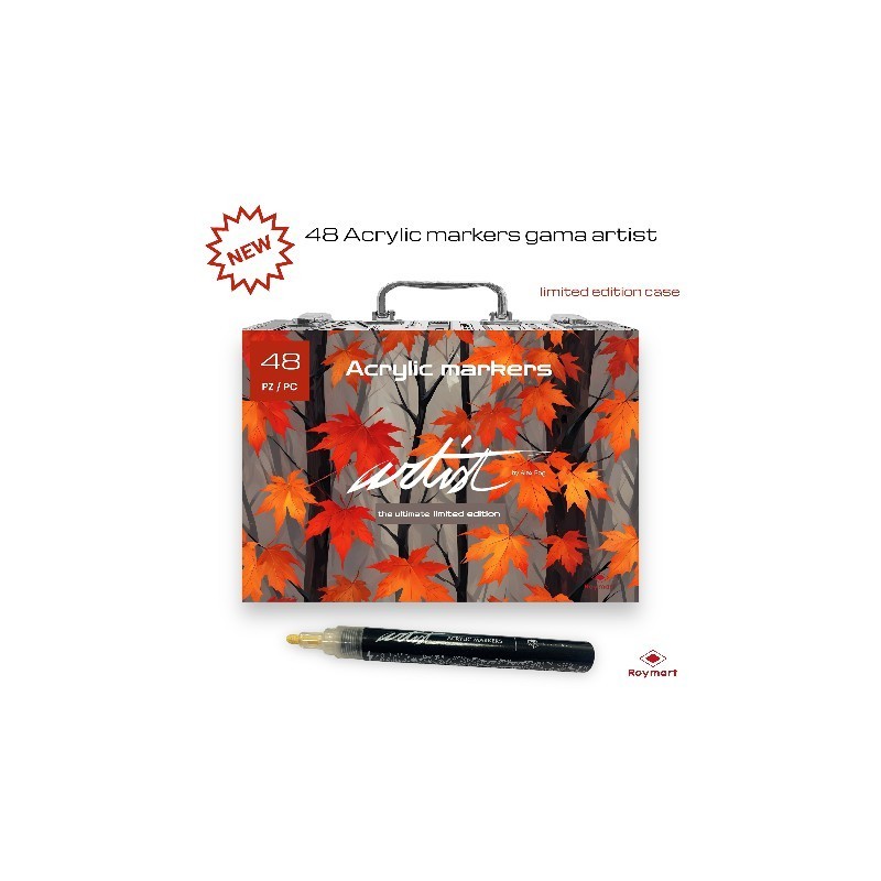 MALETIN ACRYLICOS GAMA ARTIST ORGANIZADOR 48 COL. 34 x 27 x 5 cm. MALETIN ACRYLICOS GAMA ARTIST ORGANIZADOR 48 COL. 34 x 27 x 5 cm.