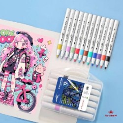 ESTUCHE MALETIN ACRILICOS PRIME PRICE 12 COLORES 18 x 10,5 x 3 cm.