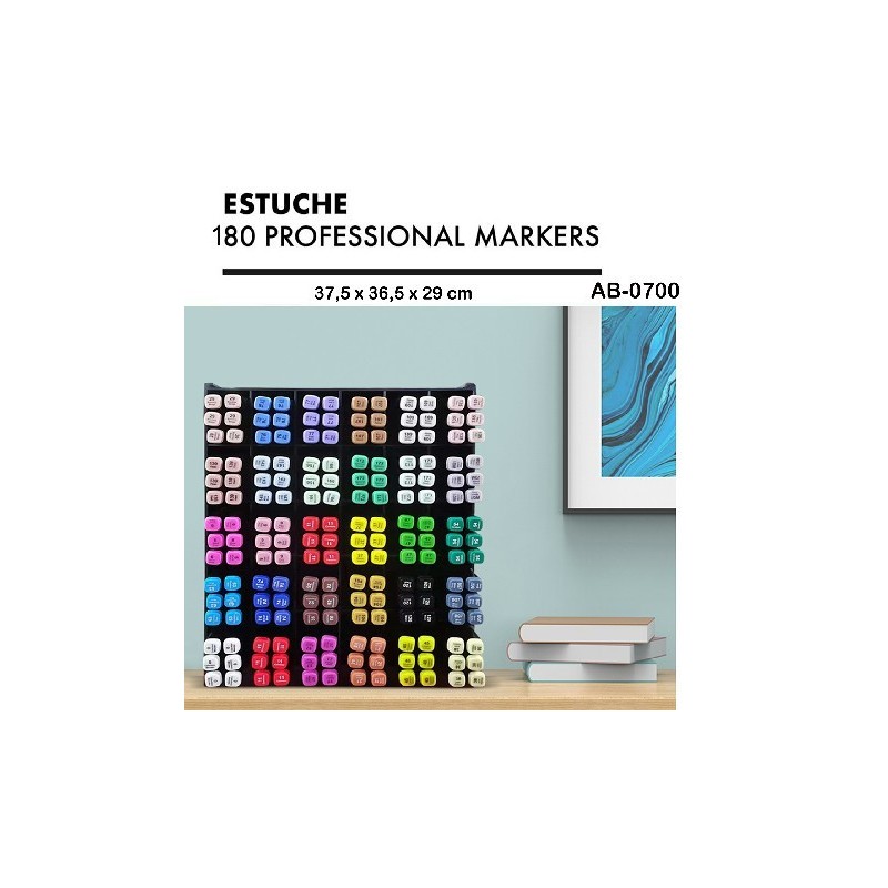 EXPOSITOR 180 PROFESSIONAL MARKERS SURTIDOS 37,5 x 36,5 x 29 cm. EXPOSITOR 180 PROFESSIONAL MARKERS SURTIDOS 37,5 x 36,5 x 29 cm.