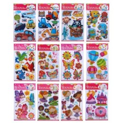 SET 12 LAMINAS 3D ADHESIVAS ROOM DECOR SELF SURT. 50 x 1 x 30 cm