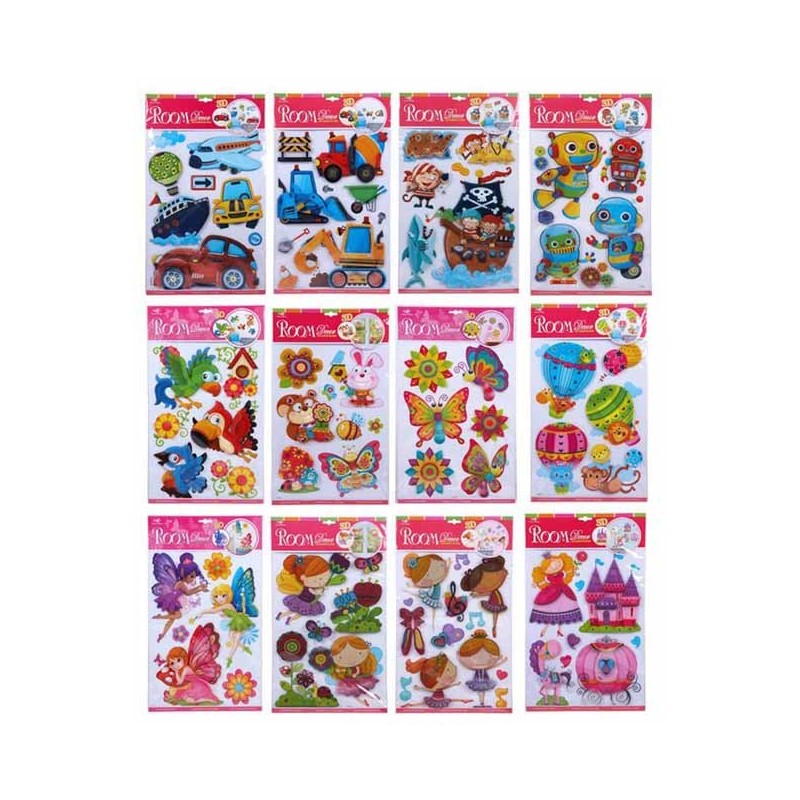 SET 12 LAMINAS 3D ADHESIVAS ROOM DECOR SELF SURT. 50 x 1 x 30 cm SET 12 LAMINAS 3D ADHESIVAS ROOM DECOR SELF SURT. 50 x 1 x 30 cm