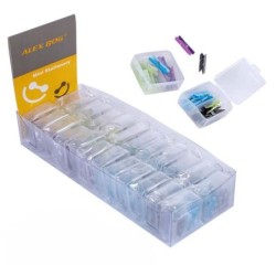 EXP.24 SETS 16 PINZAS COLORES SURT. 9 x 13 x 35,5 cm