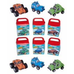 PACK 6 SETS MOLDEA TUS COCHES ,3 MODELOS Caja:14,5 x 22 x 8,5 Coche: 12 x 14 x 8
