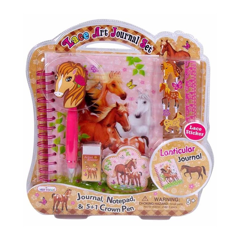 LACE ART JOURNAL SET CABALLOS 28 x 25 x 4 cm LACE ART JOURNAL SET CABALLOS 28 x 25 x 4 cm