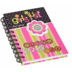 LIBRETA COL.GIRLS JUST A-6 16 x 12 x 1,5 cm